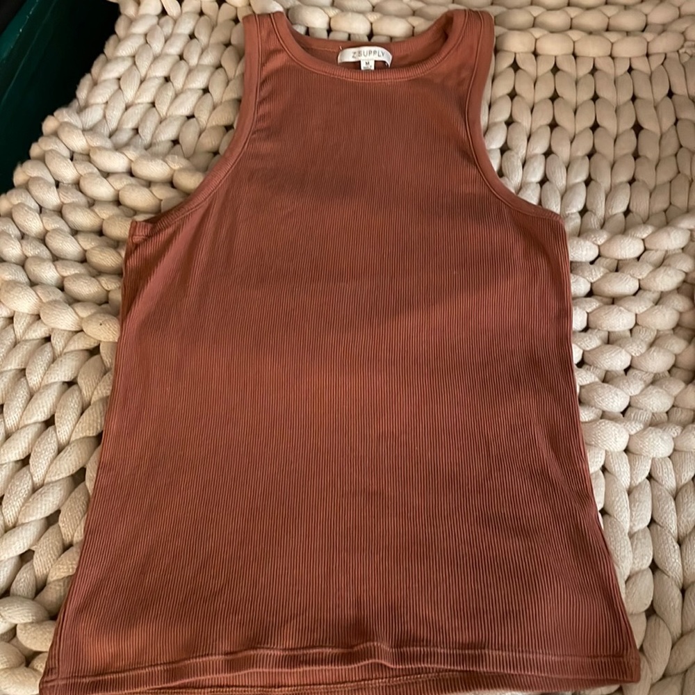 Z Supply size Medium soft “Rust” in color